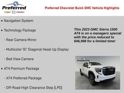 2023 GMC Sierra 1500 AT4