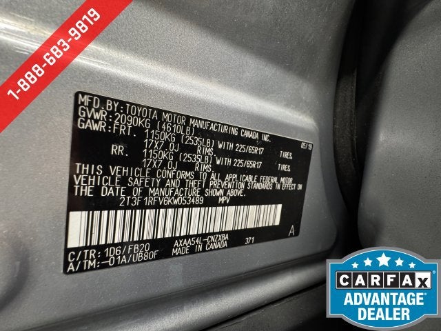 2019 Toyota RAV4 LE