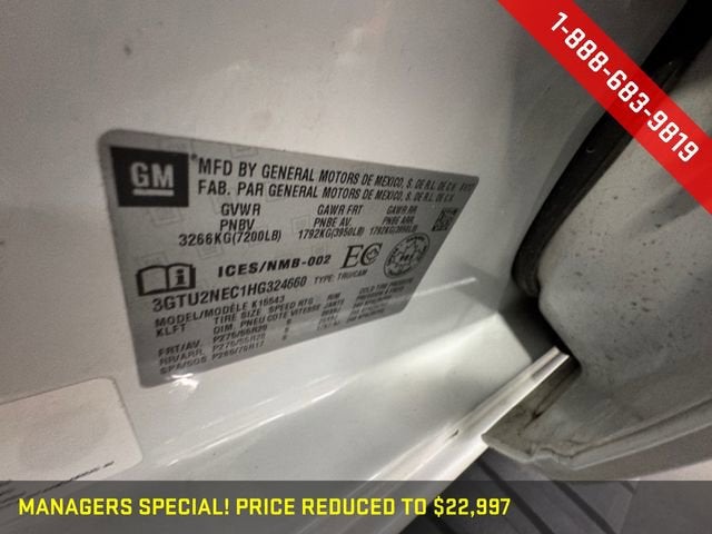 2017 GMC Sierra 1500 SLT