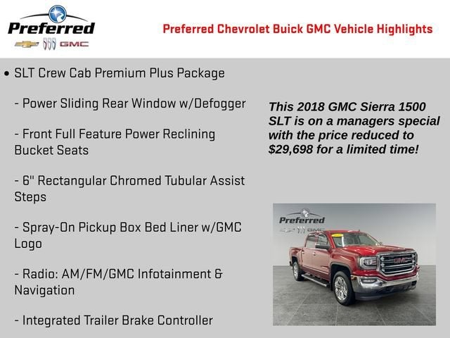 2018 GMC Sierra 1500 SLT