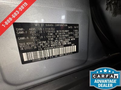 2018 Subaru Outback 2.5i Premium