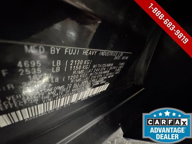 2017 Subaru Outback 2.5i Limited