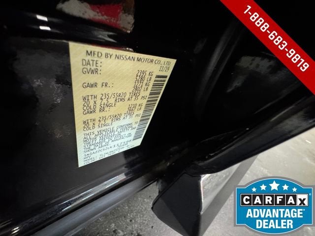 2020 Nissan Murano SL Intelligent AWD