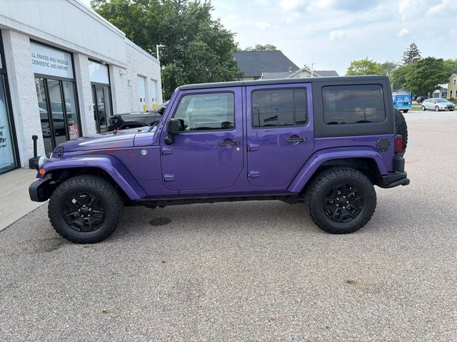 2016 Jeep Wrangler Unlimited Sahara 3.6 Liter V6 4D Automatic 4WD
