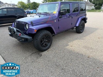 2016 Jeep Wrangler Unlimited Sahara 3.6 Liter V6 4D Automatic 4WD