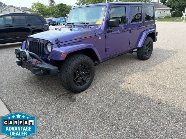 2016 Jeep Wrangler Unlimited Sahara 3.6 Liter V6 4D Automatic 4WD