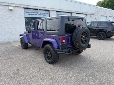 2016 Jeep Wrangler Unlimited Sahara 3.6 Liter V6 4D Automatic 4WD