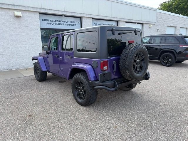 2016 Jeep Wrangler Unlimited Sahara 3.6 Liter V6 4D Automatic 4WD