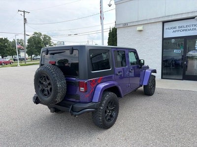 2016 Jeep Wrangler Unlimited Sahara 3.6 Liter V6 4D Automatic 4WD