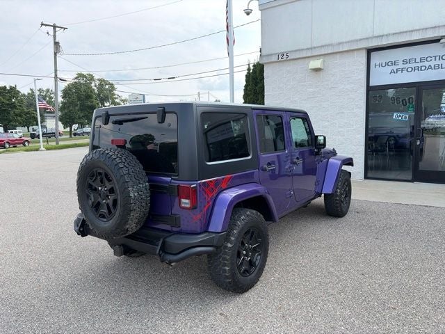 2016 Jeep Wrangler Unlimited Sahara 3.6 Liter V6 4D Automatic 4WD