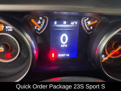 2020 Jeep Wrangler Sport S 4x4