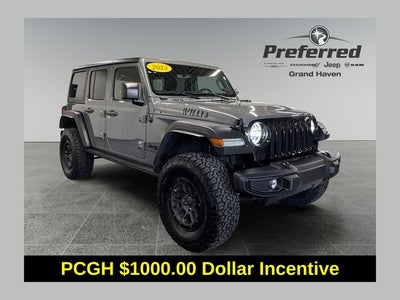 2023 Jeep Wrangler Willys 3.6 Liter V6 4D Automatic 4WD