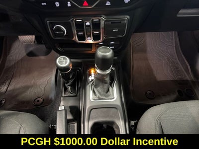 2023 Jeep Wrangler Willys 3.6 Liter V6 4D Automatic 4WD