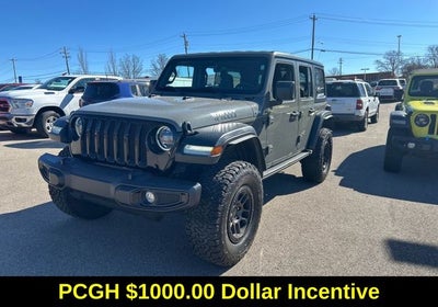 2023 Jeep Wrangler Willys 3.6 Liter V6 4D Automatic 4WD