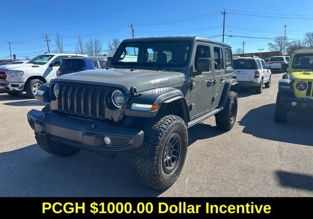 2023 Jeep Wrangler Willys 3.6 Liter V6 4D Automatic 4WD
