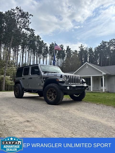 2018 Jeep Wrangler Unlimited Sport S 3.6 Liter V6 4D Automatic 4WD