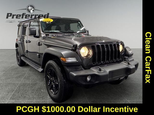 2022 Jeep Wrangler Unlimited Sport Altitude 4x4