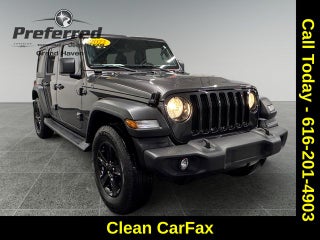 2022 Jeep Wrangler Unlimited Sport Altitude 3.6 Liter V6 4D Automatic 4WD