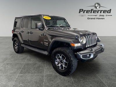 2018 Jeep Wrangler Unlimited Sahara 3.6 Liter V6 4D Automatic 4WD