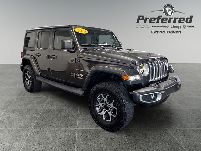 2018 Jeep Wrangler Unlimited Sahara 3.6 Liter V6 4D Automatic 4WD
