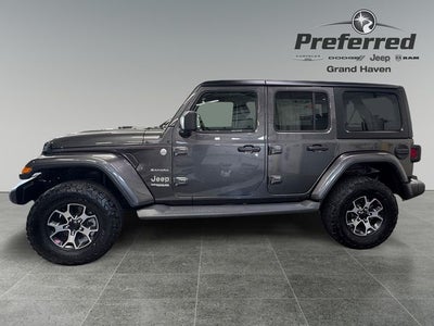 2018 Jeep Wrangler Unlimited Sahara 3.6 Liter V6 4D Automatic 4WD