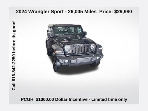 2024 Jeep Wrangler 2-Door Sport 4x4