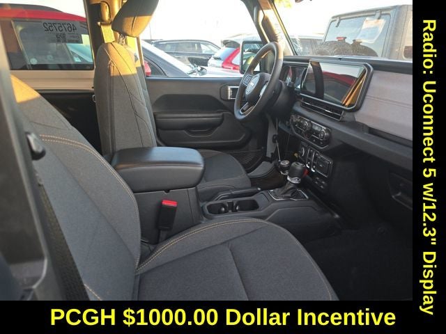 2024 Jeep Wrangler Sport S 3.6 Liter V6 2D Automatic 4WD