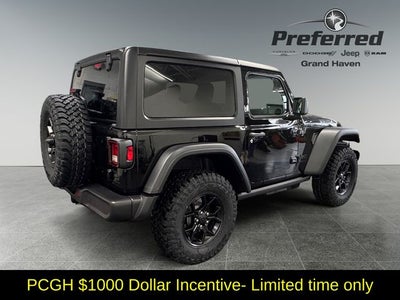 2026 Jeep Wrangler WRANGLER 2-DOOR WILLYS