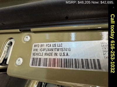 2026 Jeep Wrangler WRANGLER 2-DOOR SPORT S