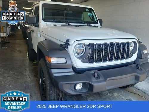 2025 Jeep Wrangler Sport 2.0 Liter 2D Automatic 4WD