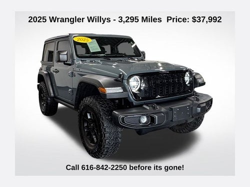 2025 Jeep Wrangler Willys 2.0 Liter 2D Automatic 4WD
