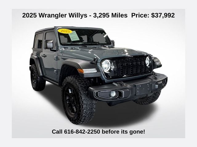 2025 Jeep Wrangler Willys 2.0 Liter 2D Automatic 4WD