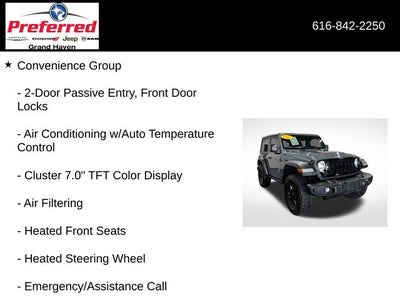 2025 Jeep Wrangler Willys 2.0 Liter 2D Automatic 4WD