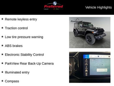 2026 Jeep Wrangler WRANGLER 2-DOOR WILLYS