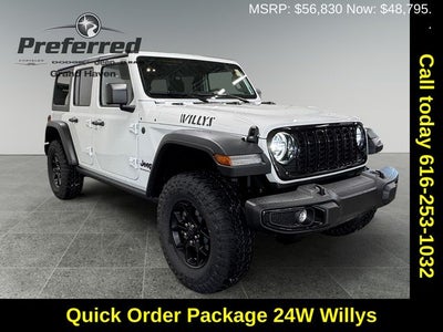 2026 Jeep Wrangler WRANGLER 4-DOOR WILLYS