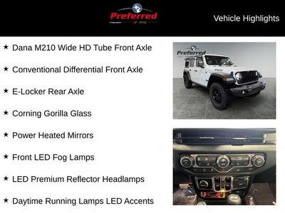 2026 Jeep Wrangler WRANGLER 4-DOOR WILLYS