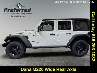 2026 Jeep Wrangler WRANGLER 4-DOOR WILLYS