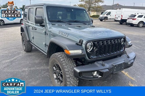 2024 Jeep Wrangler 4-Door Willys 4x4
