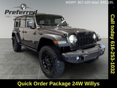 2026 Jeep Wrangler WRANGLER 4-DOOR WILLYS