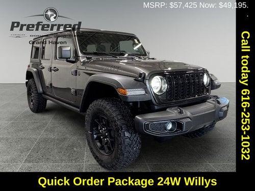 2026 Jeep Wrangler WRANGLER 4-DOOR WILLYS