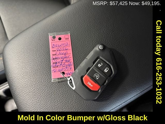 2026 Jeep Wrangler WRANGLER 4-DOOR WILLYS