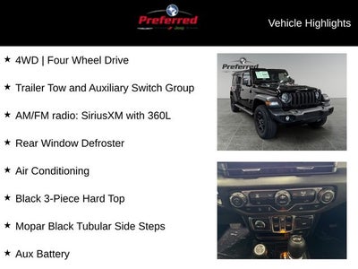2026 Jeep Wrangler WRANGLER 4-DOOR SPORT