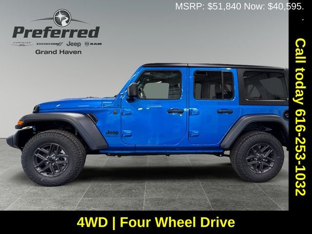 2025 Jeep Wrangler WRANGLER 4-DOOR SPORT S