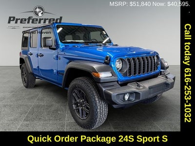 2025 Jeep Wrangler WRANGLER 4-DOOR SPORT S
