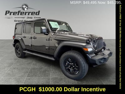 2026 Jeep Wrangler WRANGLER 4-DOOR SPORT