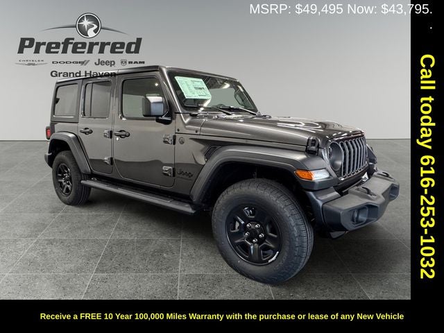 2026 Jeep Wrangler WRANGLER 4-DOOR SPORT