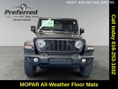 2026 Jeep Wrangler WRANGLER 4-DOOR SPORT