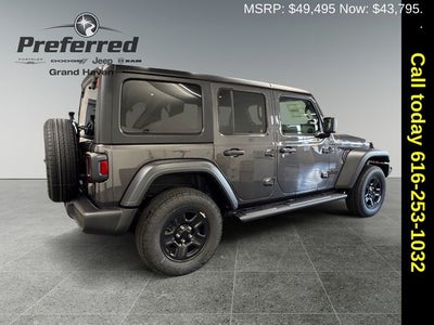 2026 Jeep Wrangler WRANGLER 4-DOOR SPORT