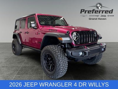 2026 Jeep Wrangler WRANGLER 4-DOOR WILLYS