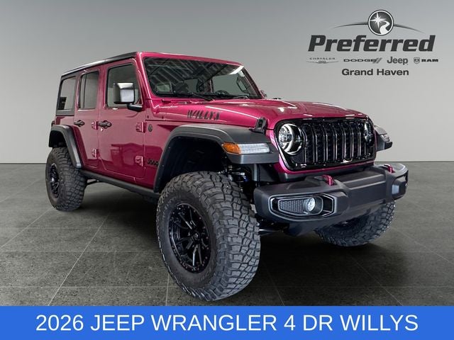2026 Jeep Wrangler WRANGLER 4-DOOR WILLYS